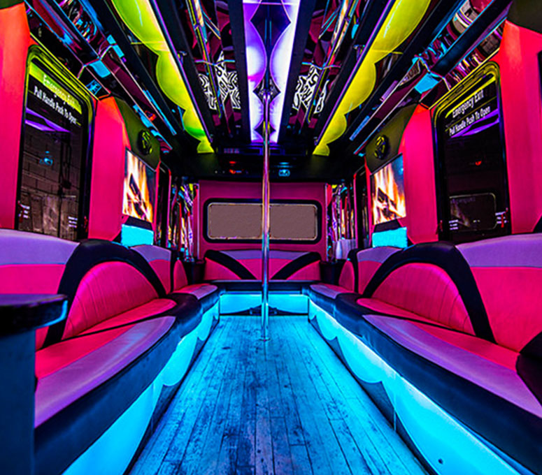 15 Passenger Party Bus Rentals in El Paso, TX